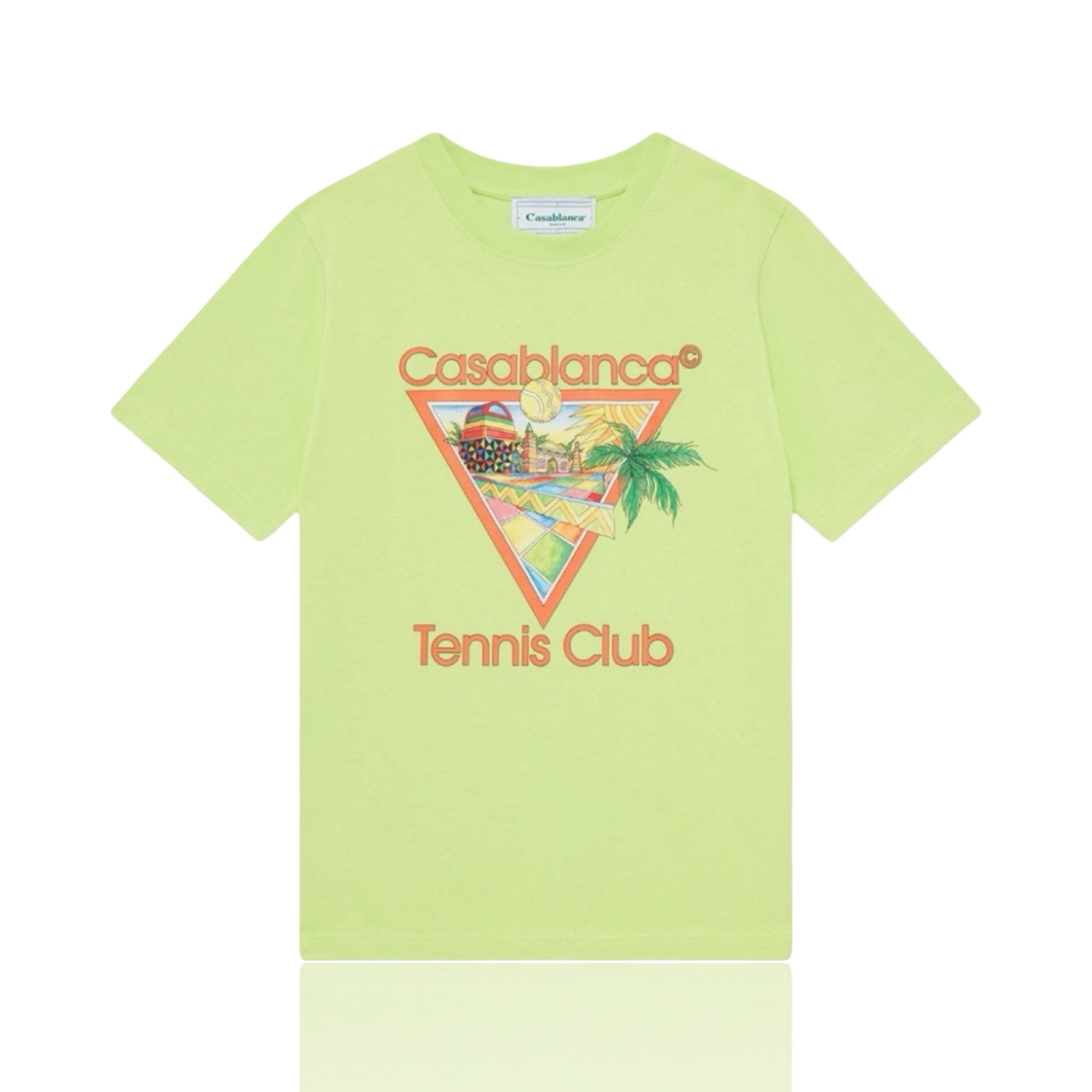 Casablanca Green Icon Tennis Tee