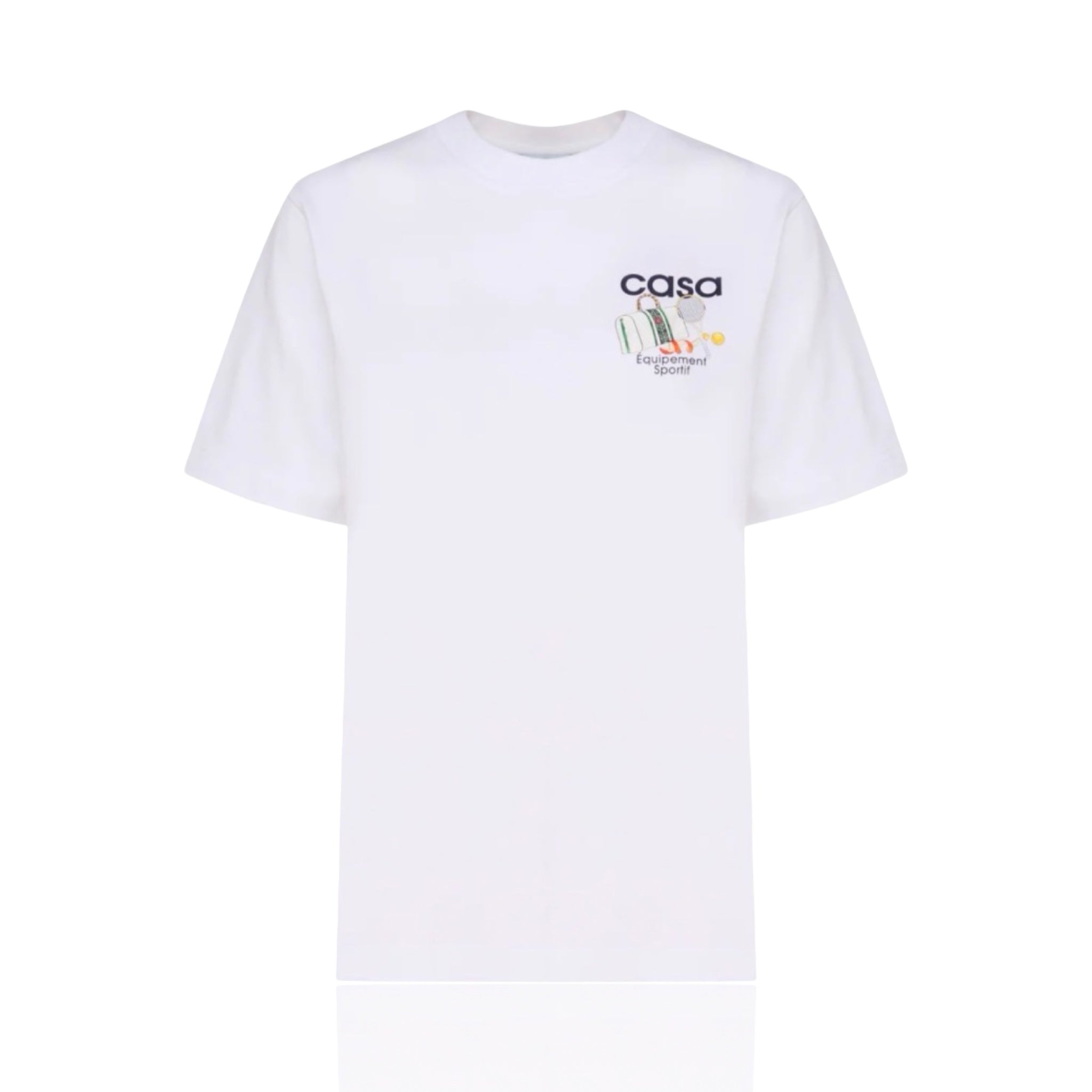 Casablanca White Equipment Sportif Tee