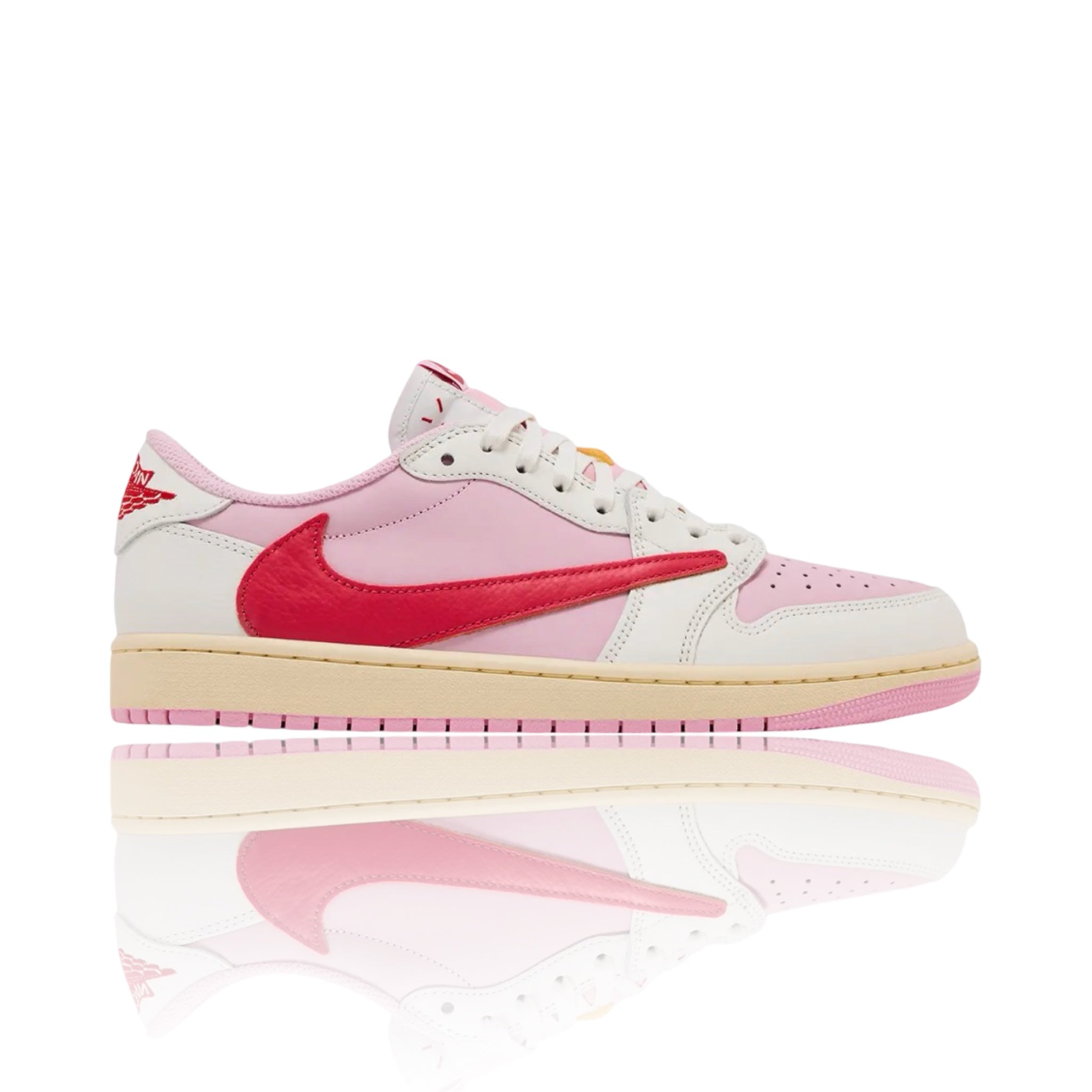 Travis Scott x Jordan 1 Retro Low OG Sail Tropical Pink