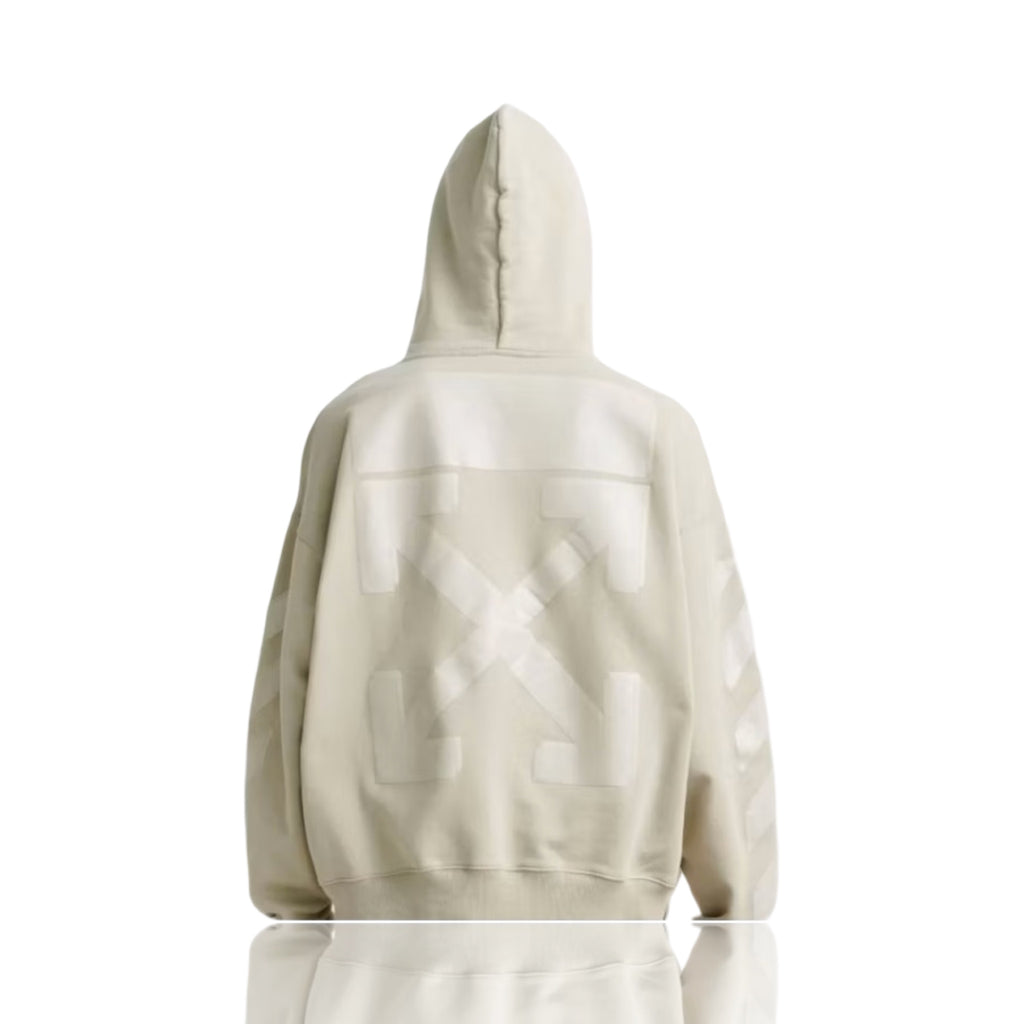 Off-White Rubber Arrows Hoodie Neutral