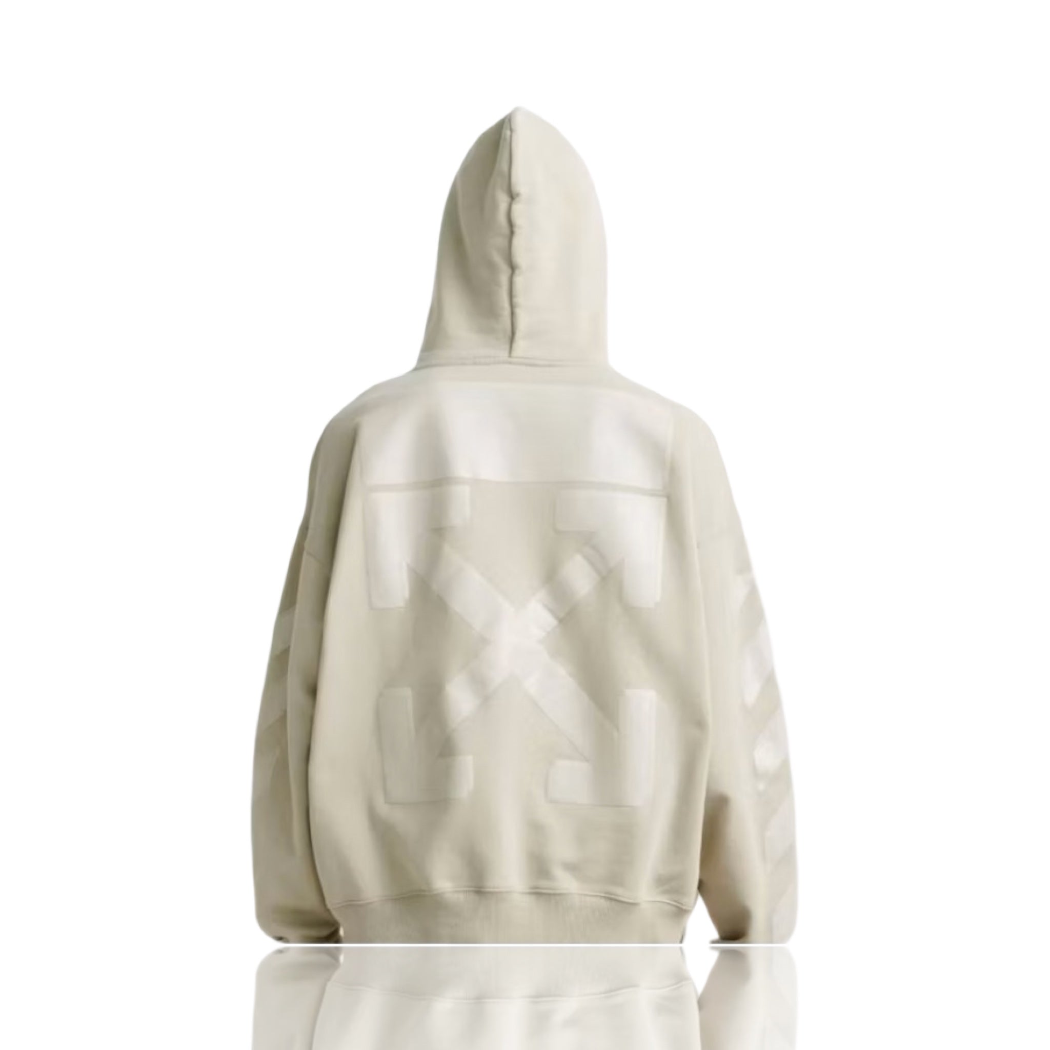 Off-White Rubber Arrows Hoodie Neutral