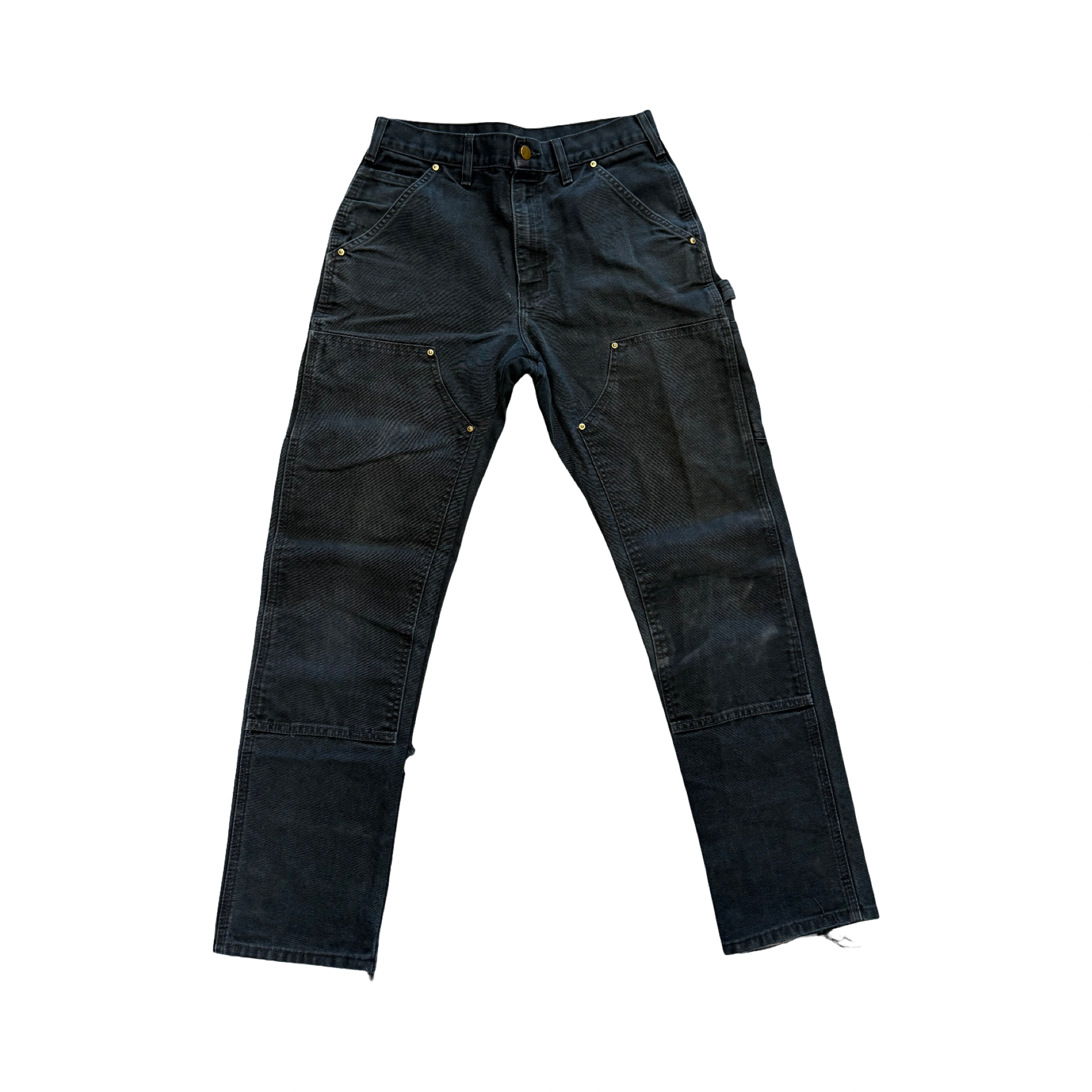 Carhartt Jeans Double Knee Black Washed #9