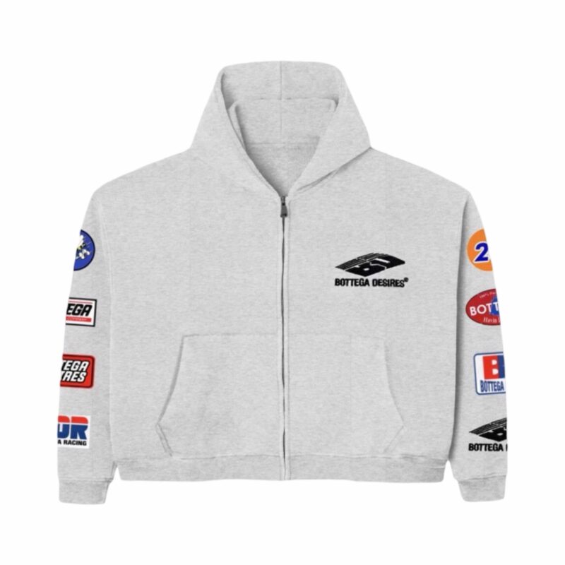 Bottega Desires Patches Jacket Grey